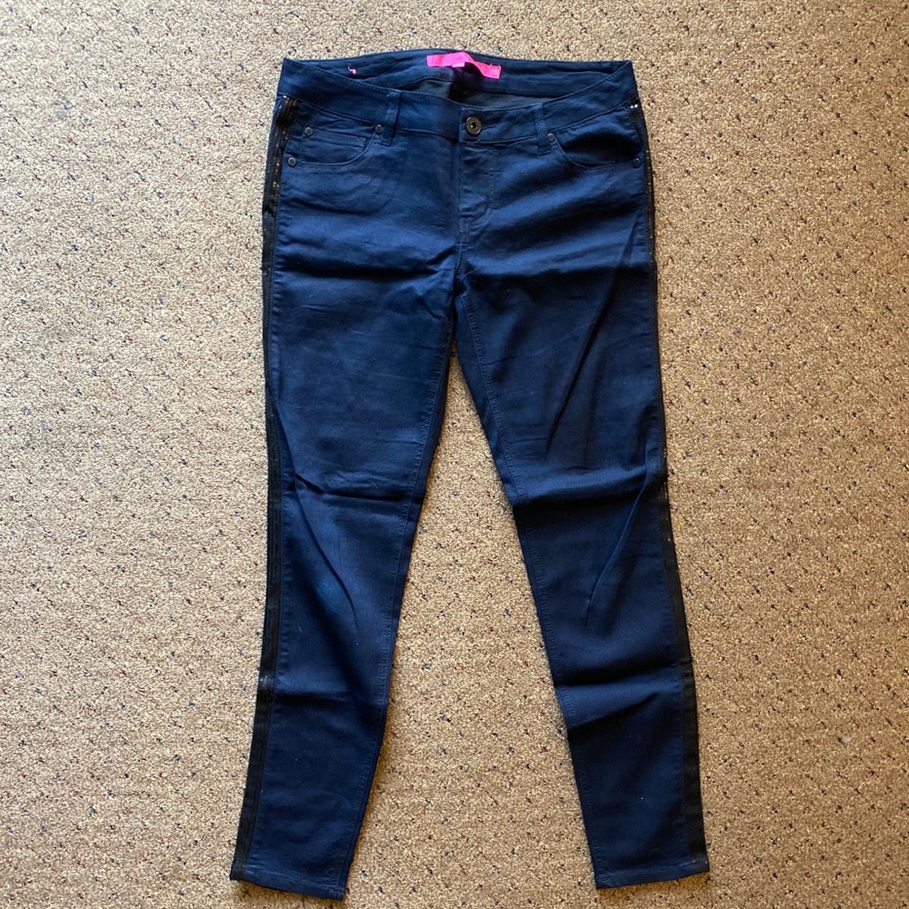 Sequin Detailed Skinny Jeans | size 9